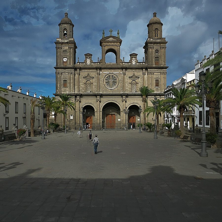 Place et cathédrale Santa Ana