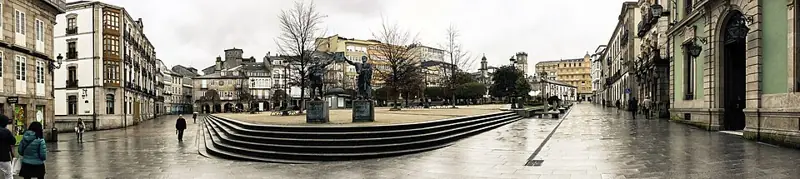 Praza Maior and Town Hall