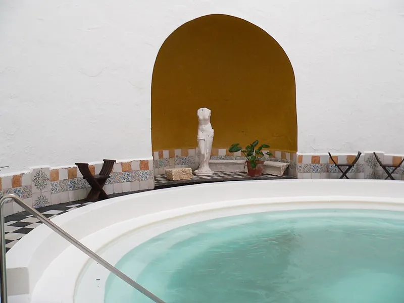 Alange · termas y villa